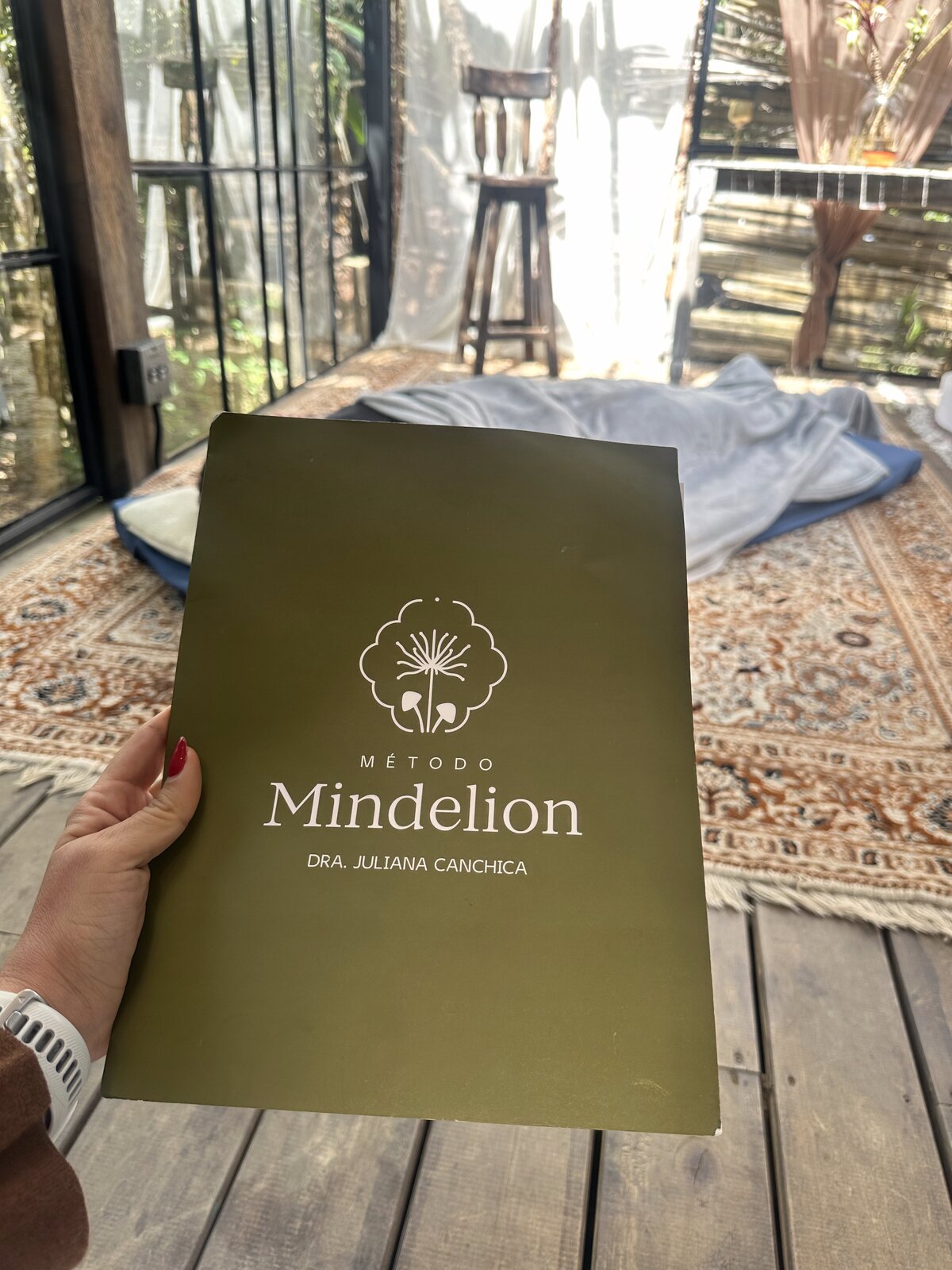 Espacio Mindelion, material de bienvenida