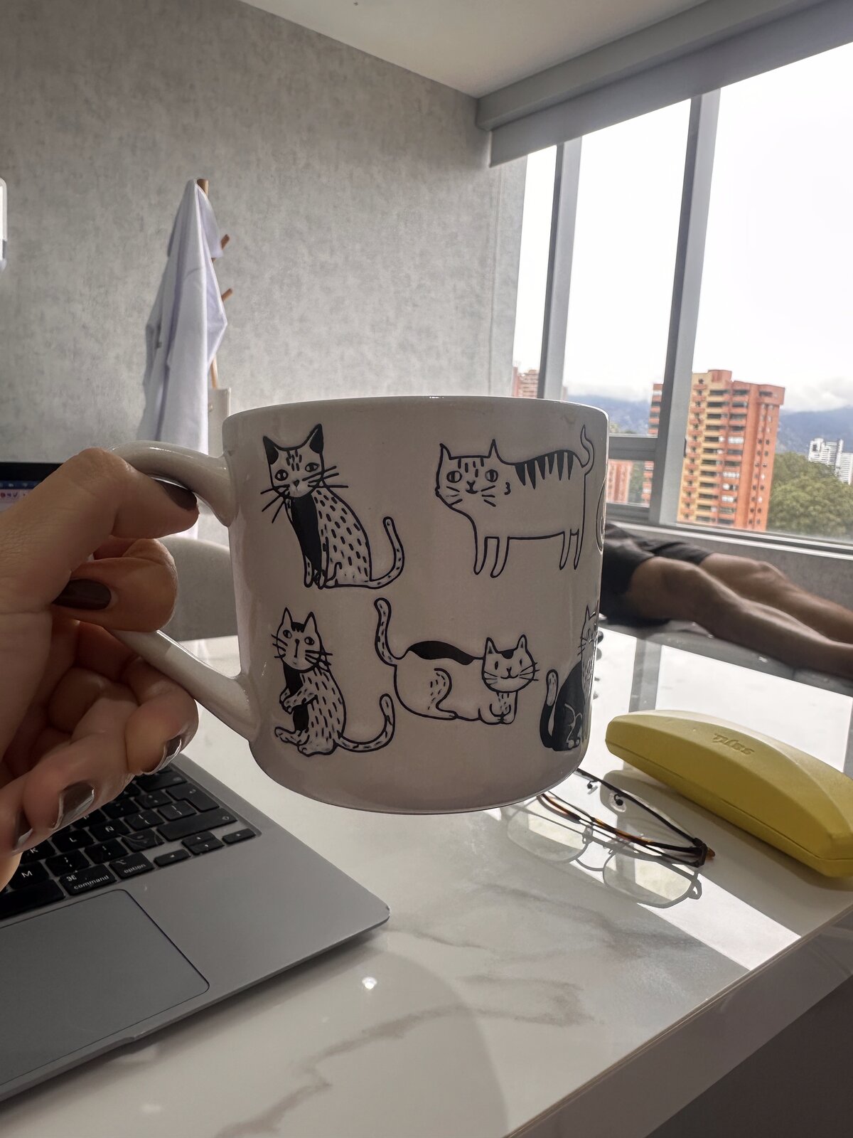 Sesión de acupuntura durante el proceso MINDELION